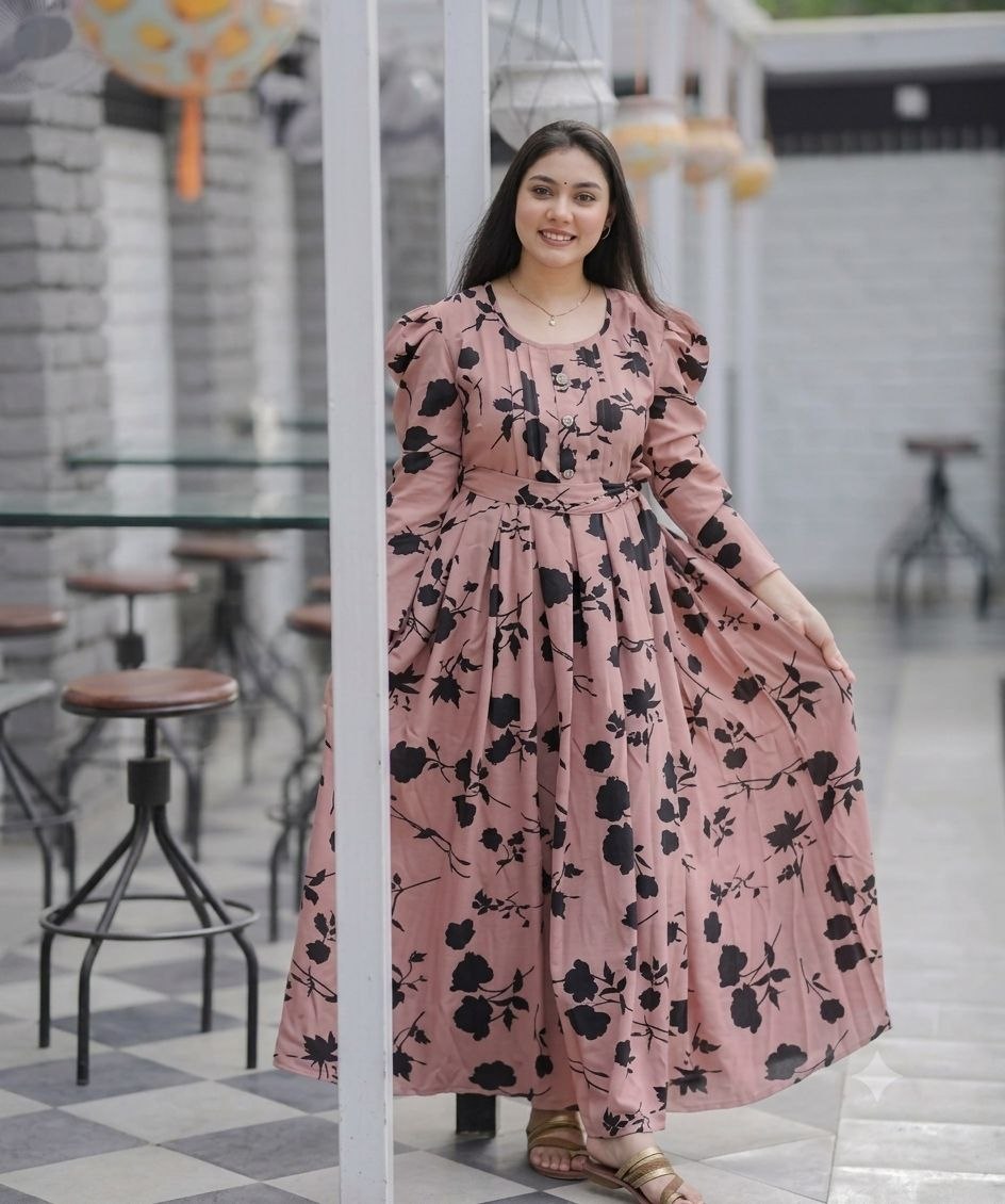Readymade Silk Gown