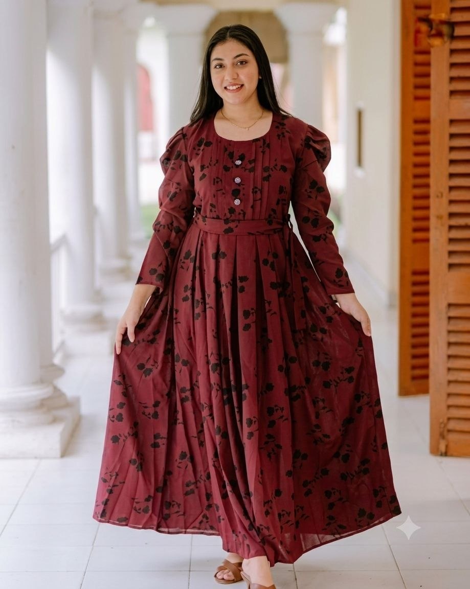 Readymade Silk Gown